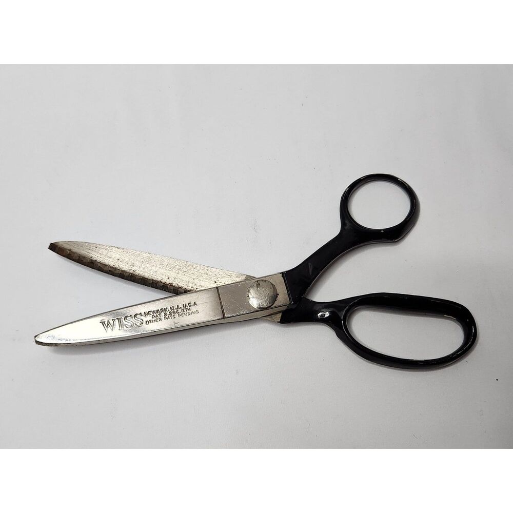 Vintage Wiss Zig Zag Pinking Shears USA Made
